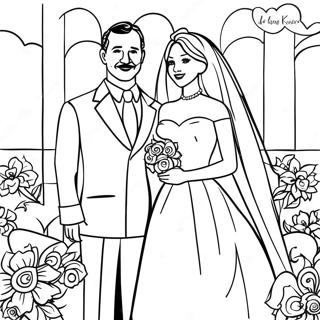 Mr And Mrs Coloring Page 69844-55272