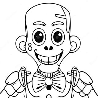 Creepy Ennard Coloring Page 69865-55297