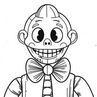 Creepy Ennard Coloring Page 69865-55298