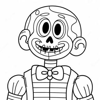 Creepy Ennard Coloring Page 69865-55299