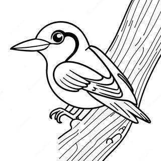 Woodpecker Coloring Page 69944-55370