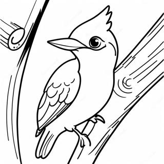 Woodpecker Coloring Page 69944-55371