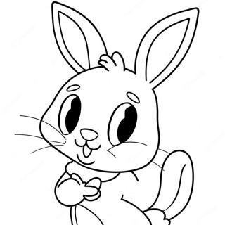 Rebecca Rabbit Coloring Pages