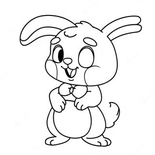 Rebecca Rabbit Coloring Page 69954-55391