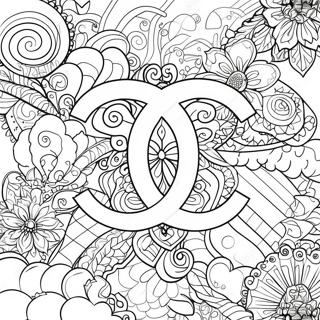 Chanel Logo Coloring Page 70034-55430