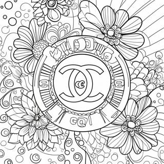 Chanel Logo Coloring Page 70034-55432