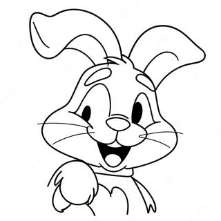 Bugs Bunny In Santa Hat Coloring Page 70065-55462