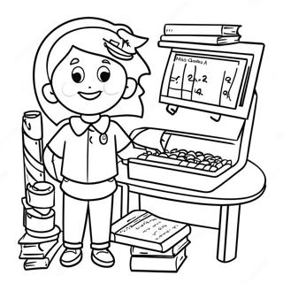 School Rules Coloring Pages