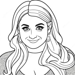 Meghan Trainor Coloring Page 70124-55518