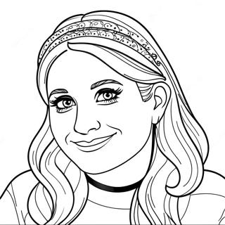 Meghan Trainor Coloring Page 70124-55520