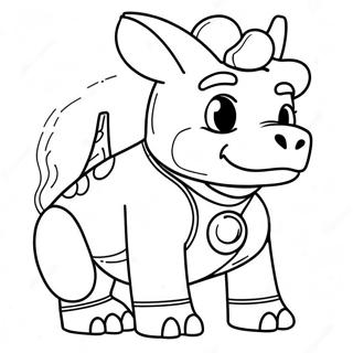 Bebop Coloring Page 70164-55538