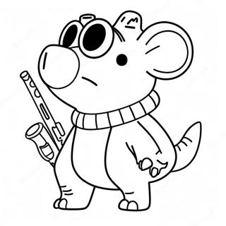 Bebop Coloring Page 70164-55540