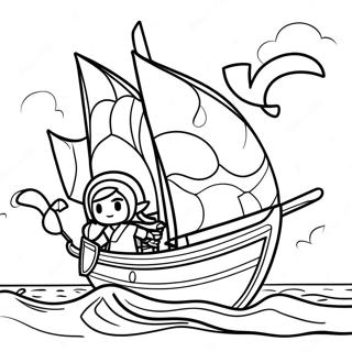 Wind Waker Coloring Pages