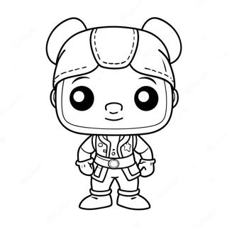 Funko Pop迪士尼 涂色页