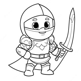 Mike The Knight Coloring Page 70374-55702