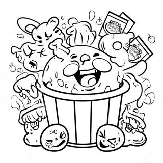 Garbage Pail Coloring Pages