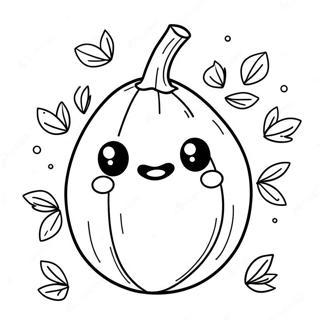 Cute Sweet Potato Character Coloring Page (70455-55771)