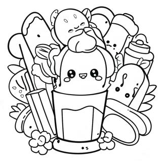 Food Chibi Coloring Page 70504-55794