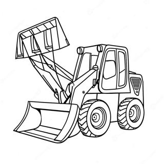 Skid Steer Coloring Page 7050-5610