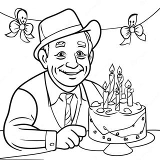 Happy Birthday Papa Coloring Page 70514-55802