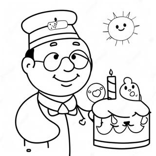 Happy Birthday Papa Coloring Page 70514-55803