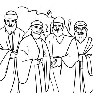 Wise Men Coloring Page 70524-55826