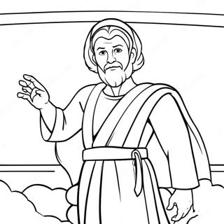 Elisha With Miraculous Powers Coloring Page 70555-55833