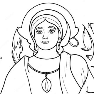 Elisha With Miraculous Powers Coloring Page 70555-55835