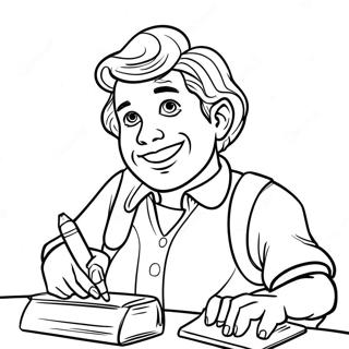 Jazza Drawing Fun Coloring Page 70615-55887