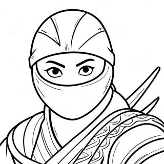 Hello Ninja Coloring Pages