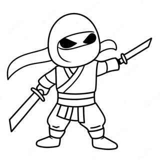 Merhaba Ninja Boyama Sayfası 70634-55902