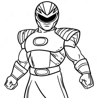 Power Ranger Coloring Page 70684-55939