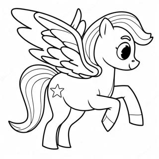 Zipp My Little Pony Flying Coloring Page 70705-55965