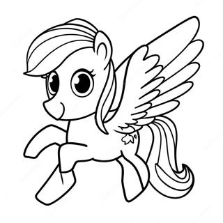 Zipp My Little Pony Flying Coloring Page 70705-55968