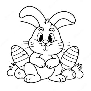 Easter Bunny Coloring Page 70734-55987