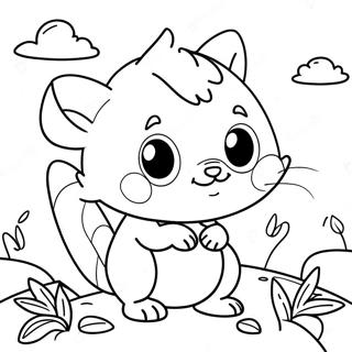 Adventurous Little Critter Coloring Page 70755-55997