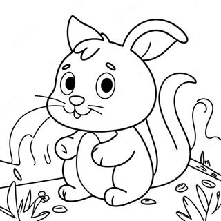 Adventurous Little Critter Coloring Page 70755-56000