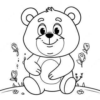 Grumpy Care Bear Coloring Pages