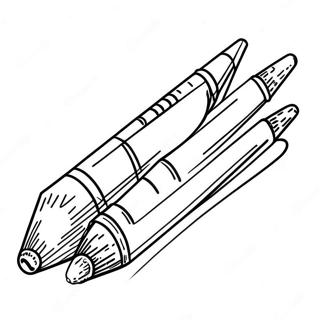 Crayon Coloring Pages