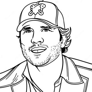 Página Para Colorir Do Luke Bryan 70814-56056