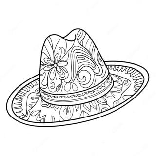 Sombrero Pagini De Colorat