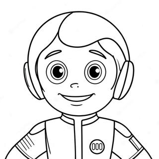 Miles From Tomorrowland Coloring Page 70864-56098