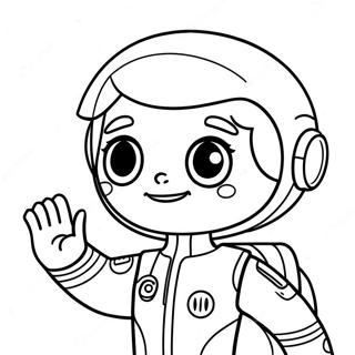 Miles From Tomorrowland Coloring Page 70864-56099