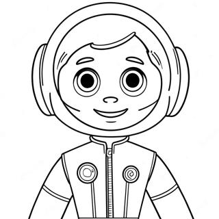 Miles From Tomorrowland Coloring Page 70864-56100