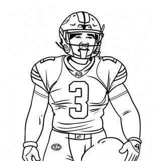 Alvin Kamara Coloring Pages