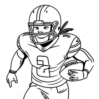 Alvin Kamara Coloring Pages