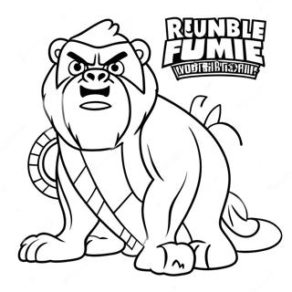 Rumble Movie Coloring Pages