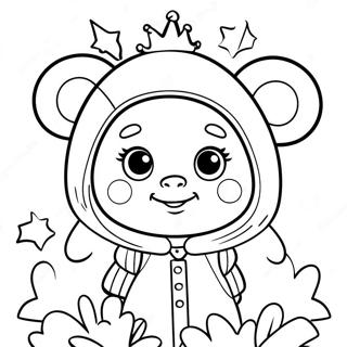 Baby In Yellow Coloring Pages