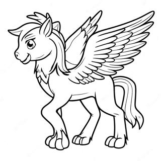 Hippogriff Coloring Page 70944-56152