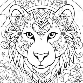 Spirit Animal Coloring Page 71034-56225